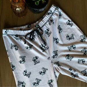 Disney Pink and Black Mickey Mouse Lounge Pants